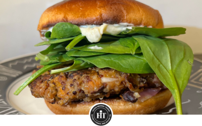 Black Bean & Quinoa Burger